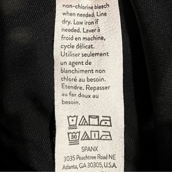 SPANX Ponte Slim Straight Pants in Dark Black Women’s L - Picture 10 of 11